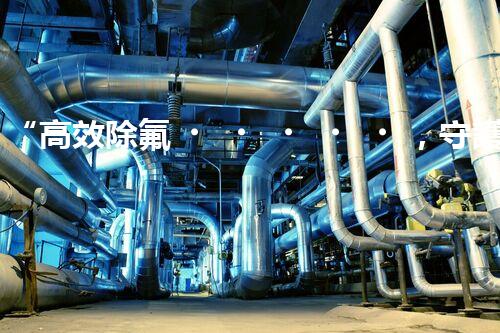 “高效除氟，守護(hù)碧水藍(lán)天——廢水中氟離子處理新篇章”